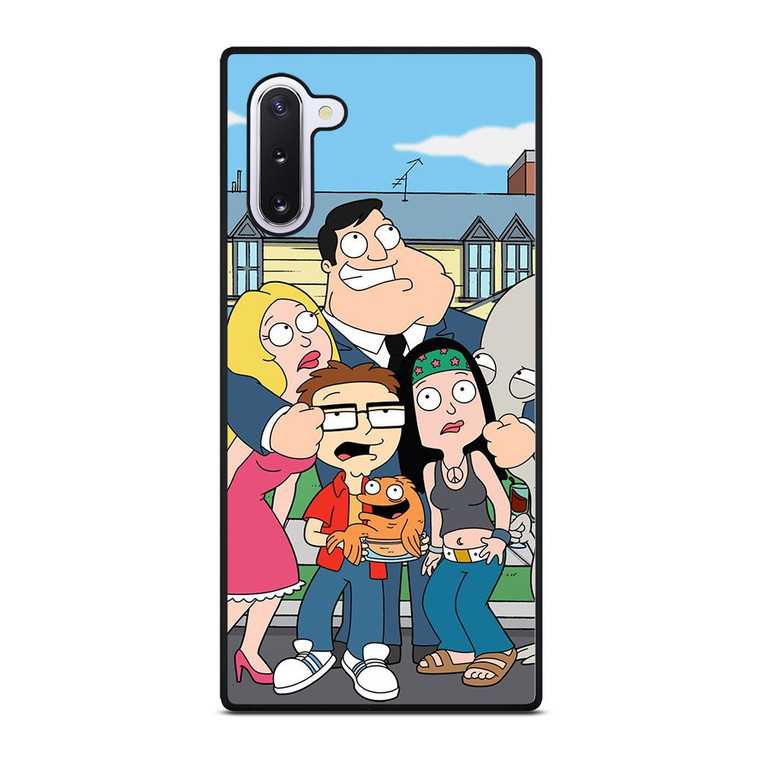 AMERICAN DAD ALL CAST Samsung Galaxy Note 10 Case Cover