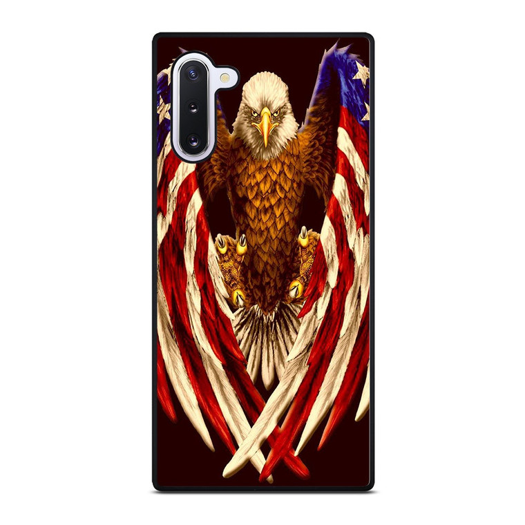 AMERICA FLAG EAGLE Samsung Galaxy Note 10 Case Cover AMERICA FLAG EAGLE Samsung Galaxy Note 10 Case Cover