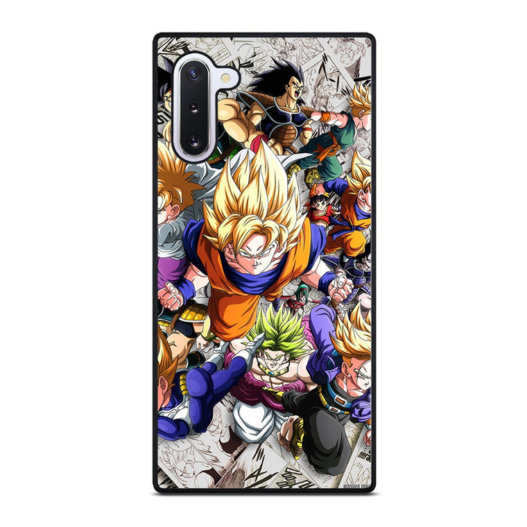 ALL SAIYAN DRAGON BALL Samsung Galaxy Note 10 Case Cover