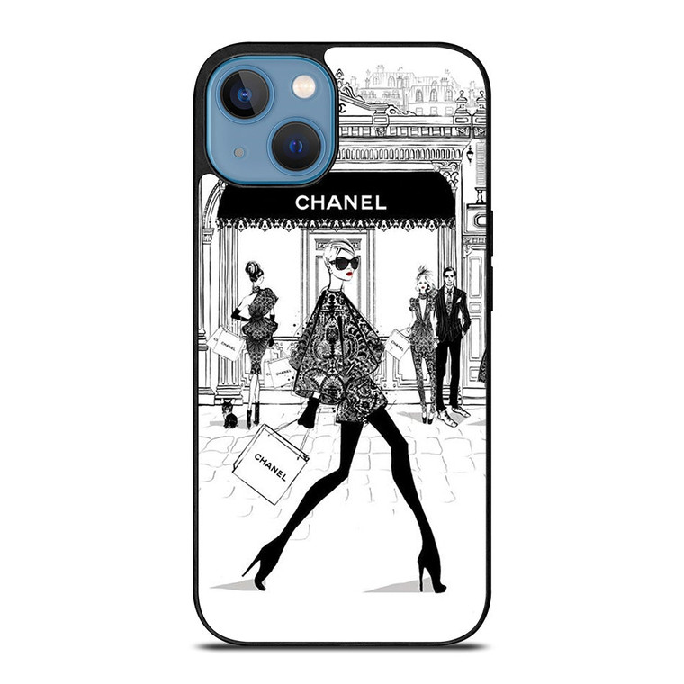 BEAUTY FASHION MEGAN HESS  CLIPART iPhone 13 Case Cover