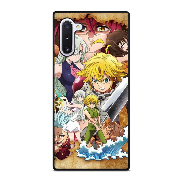 7 SEVEN DEADLY SINS ANIME CHARACTER Samsung Galaxy Note 10 Case Cover