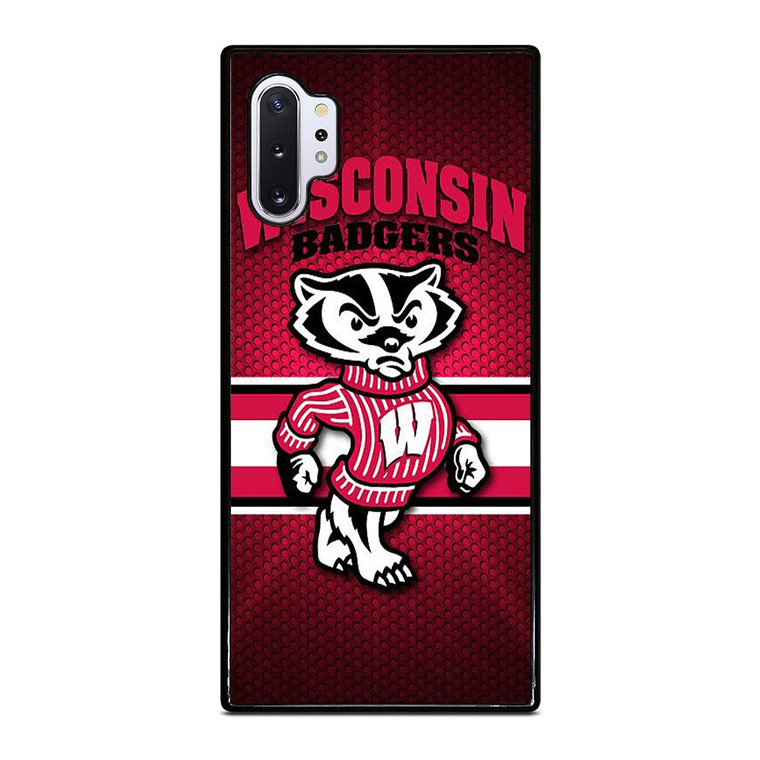 WISCONSIN BADGER FOOTBALL LOGO 2 Samsung Galaxy Note 10 Plus Case Cover