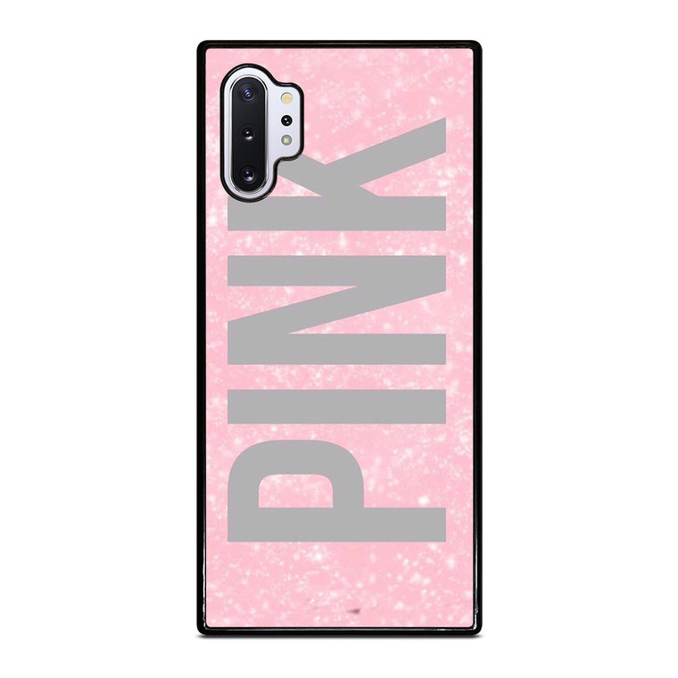 VICTORIA'S SECRET PINK SPARKLE LOGO Samsung Galaxy Note 10 Plus Case Cover