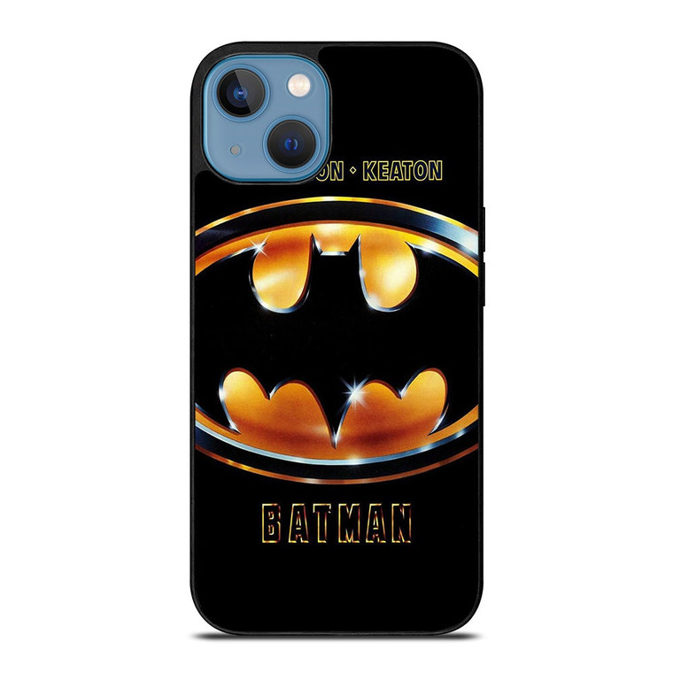 BATMAN LOGO VINTAGE KEATON iPhone 13 Case Cover