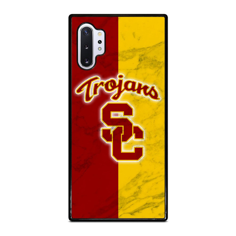 USC TROJANS LOGO MARBLE Samsung Galaxy Note 10 Plus Case Cover