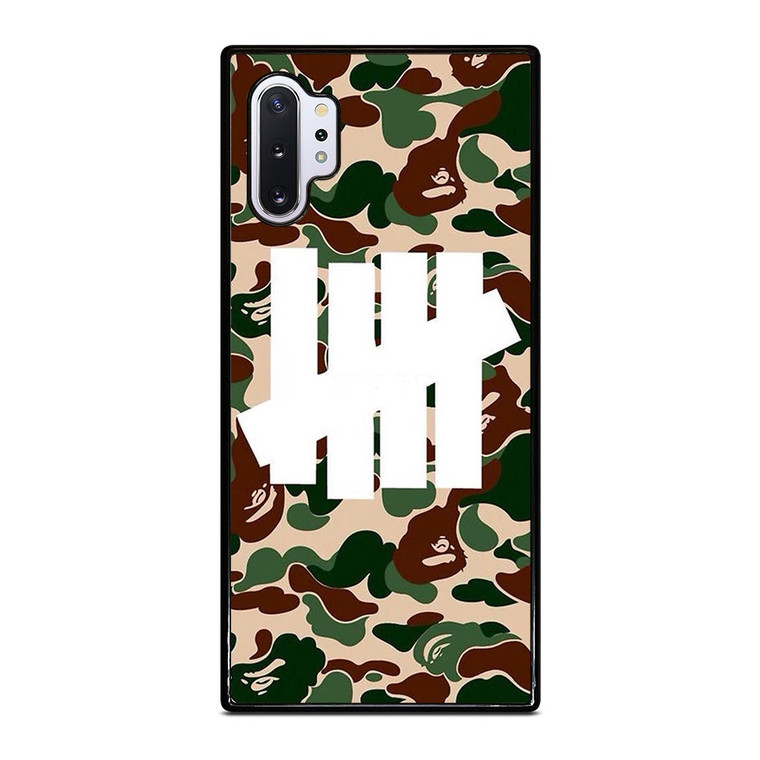 UNDEFEATED BAPE CAMO Samsung Galaxy Note 10 Plus Case Cover