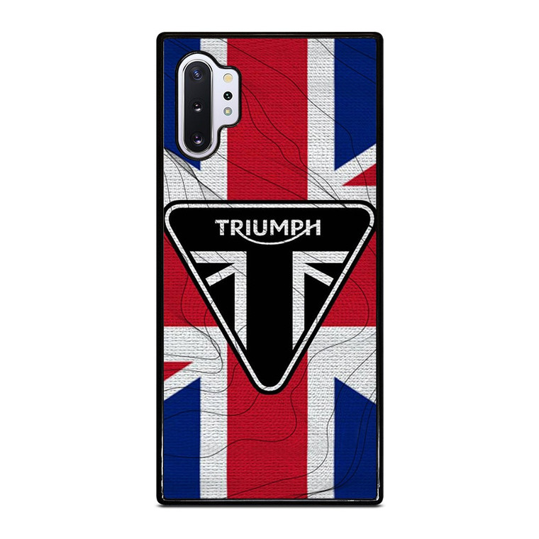 TRIUMPH MOTORCYCLE icon Samsung Galaxy Note 10 Plus Case Cover