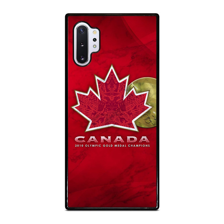 TEAM CANADA HOCKEY LOGO MARBLE Samsung Galaxy Note 10 Plus Case Cover