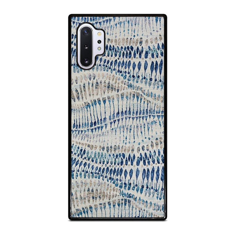 STRETCHED WAVY CHIFFON FABRIC Samsung Galaxy Note 10 Plus Case Cover