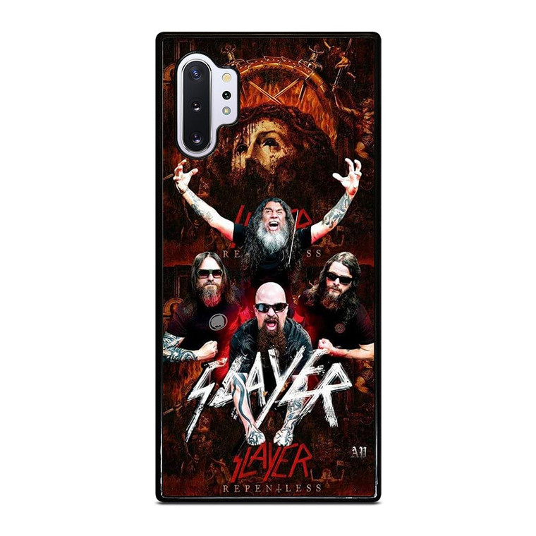 SLAYER METAL BAND POSTER Samsung Galaxy Note 10 Plus Case Cover