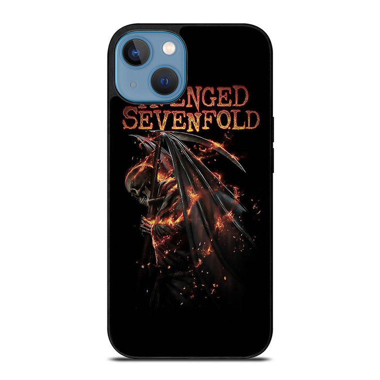 AVENGED SEVENFOLD RACK BAND LOGO iPhone 13 Case Cover