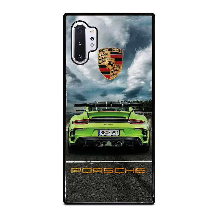 PORSCHE LOGO GREEN CAR Samsung Galaxy Note 10 Plus Case Cover