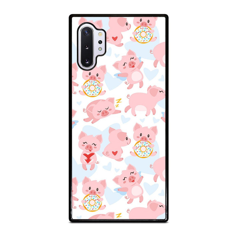 PINK BABY PIGS PATTERN Samsung Galaxy Note 10 Plus Case Cover