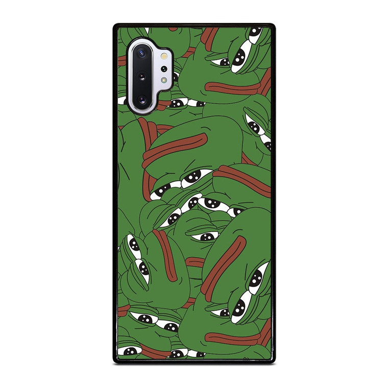 PEPE THE SMUG FROG COLLAGE Samsung Galaxy Note 10 Plus Case Cover