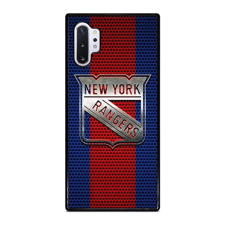 NEW YORK RANGERS LOGO METAL Samsung Galaxy Note 10 Plus Case Cover