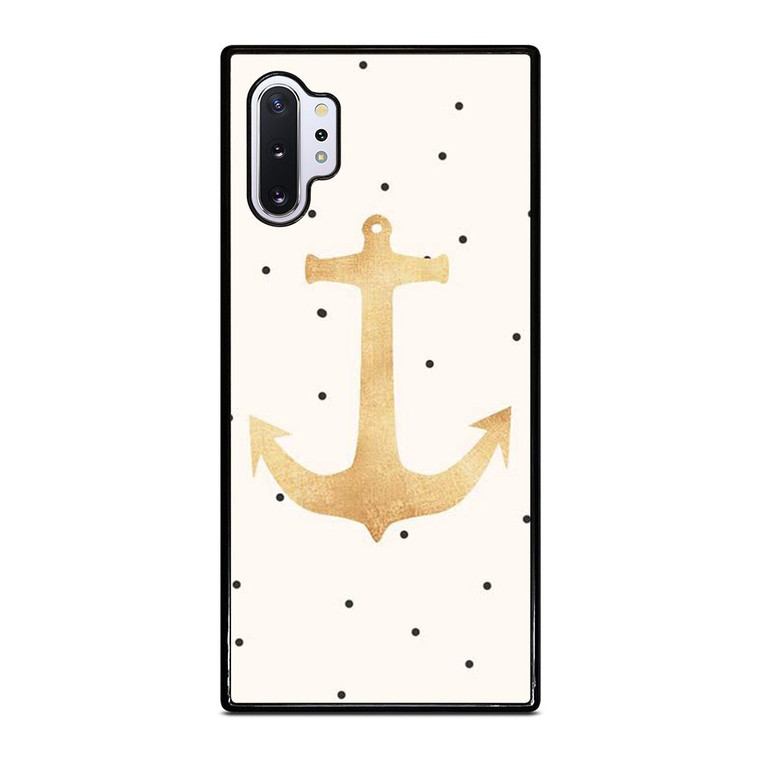NAUTICAL ANCHOR POLKADOT Samsung Galaxy Note 10 Plus Case Cover