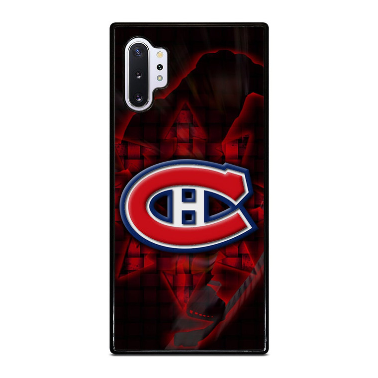 MONTREAL CANADIENS RED GLOW SYMBOL Samsung Galaxy Note 10 Plus Case Cover