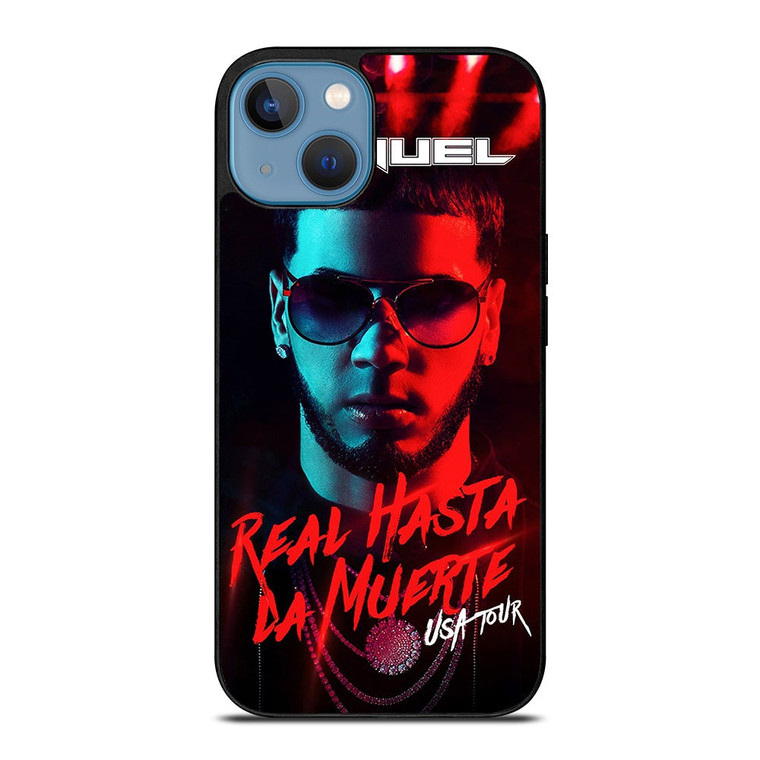 ANUEL AA REAL HASTA LA MUERTE USA TOUR iPhone 13 Case Cover
