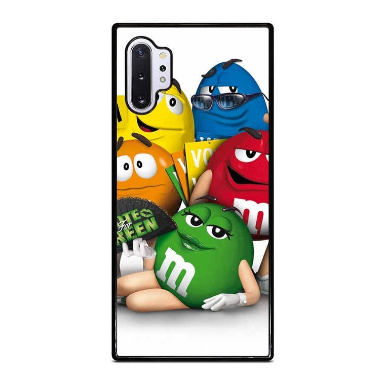 M&M'S CHOCOLATE MASCOT ALL Samsung Galaxy Note 10 Plus Case Cover