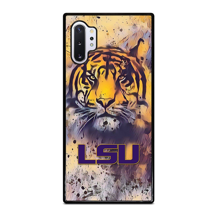 LSU TIGERS  ART LOGO Samsung Galaxy Note 10 Plus Case Cover