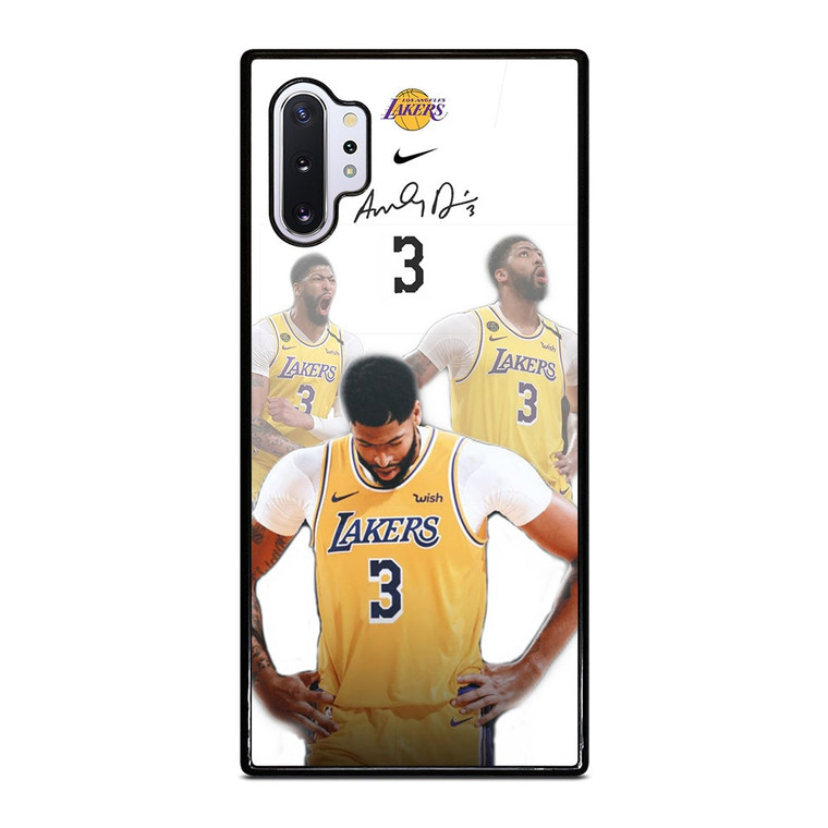LA LAKERS ANTHONY DAVIS 3 Samsung Galaxy Note 10 Plus Case Cover