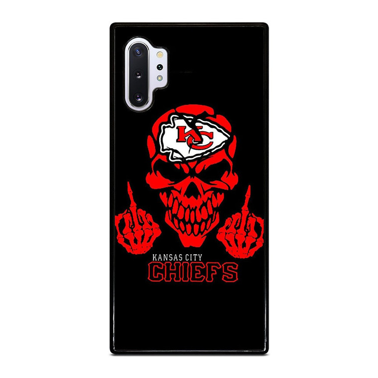 KANSAS CITY CHIEFS SKUL LOGO Samsung Galaxy Note 10 Plus Case Cover
