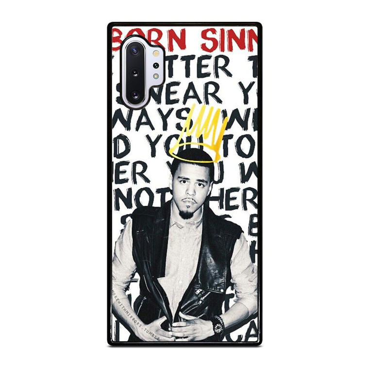 J COLE BORN SINNER QUOTES Samsung Galaxy Note 10 Plus Case Cover