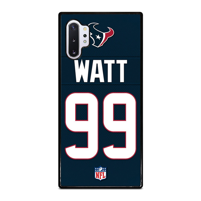 HOUSTON TEXANS JAMES WATT 99 Samsung Galaxy Note 10 Plus Case Cover