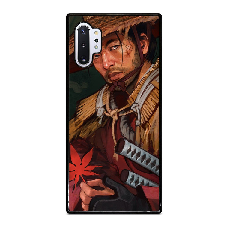 GHOST OF TSUSHIMA JIN SAKAI ART Samsung Galaxy Note 10 Plus Case Cover
