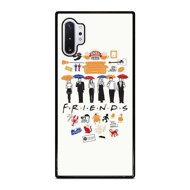 FRIENDS TV SHOW CLIP ART Samsung Galaxy Note 10 Plus Case Cover