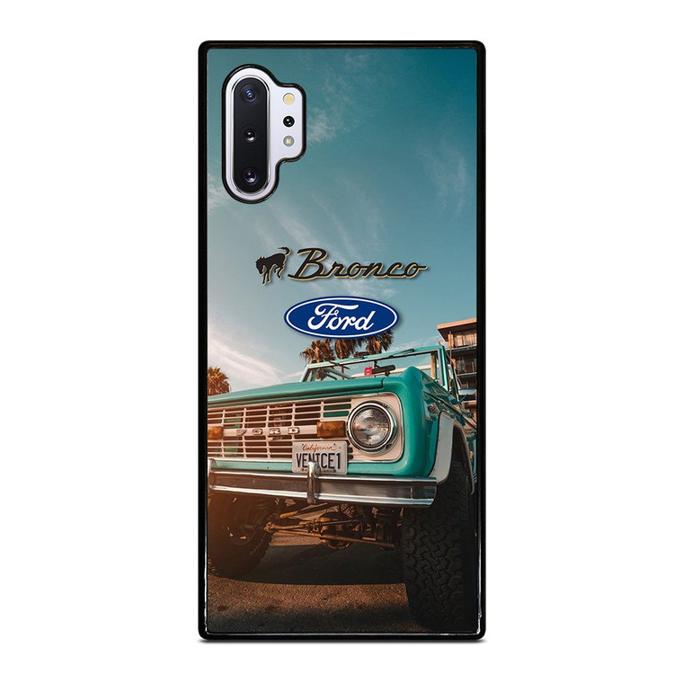 FORD BRONCO RETRO CAR LOGO Samsung Galaxy Note 10 Plus Case Cover