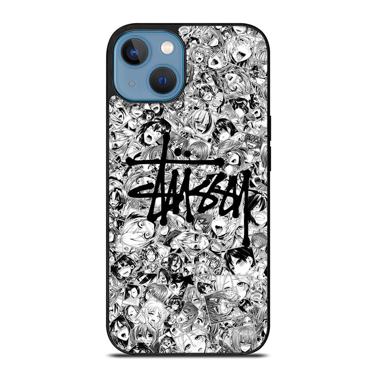 AHEGAO ANIME STUSSY iPhone 13 Case Cover