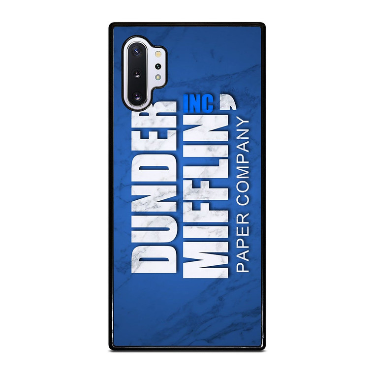 DUNDER MIFFLIN LOGO MARBLE Samsung Galaxy Note 10 Plus Case Cover