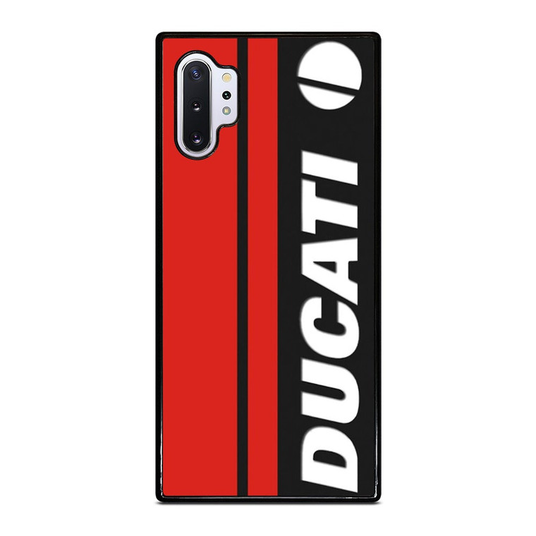 DUCATI MOTOR VERTICAL LOGO Samsung Galaxy Note 10 Plus Case Cover
