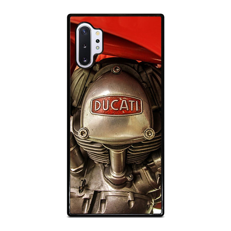 DUCATI ENGINE LOGO RETRO Samsung Galaxy Note 10 Plus Case Cover