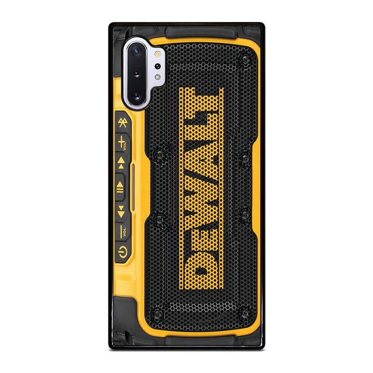 DEWALT SPEAKER JOBSITE Samsung Galaxy Note 10 Plus Case Cover