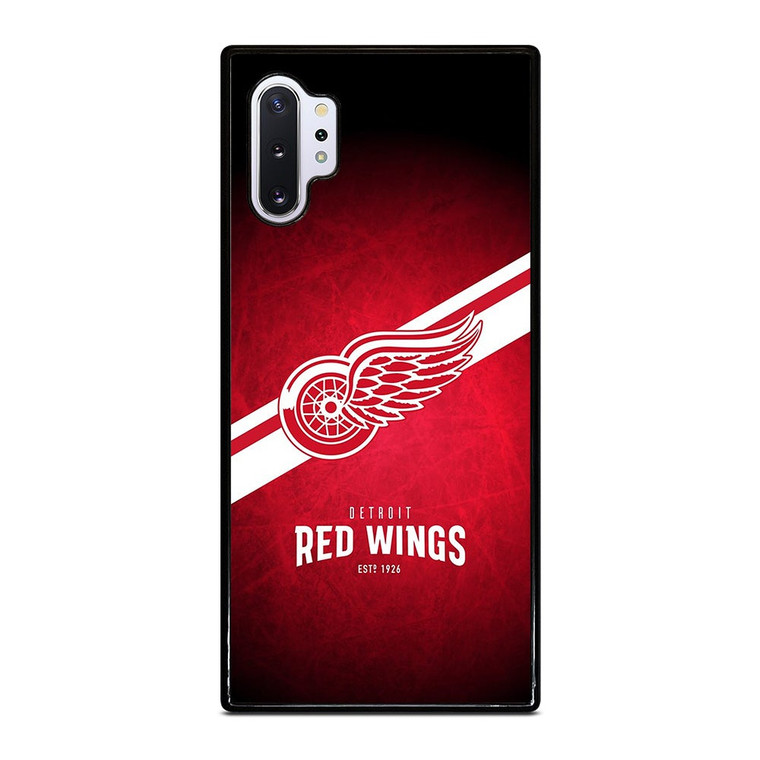 DETROIT RED WINGS NHL TEAM LOGO Samsung Galaxy Note 10 Plus Case Cover