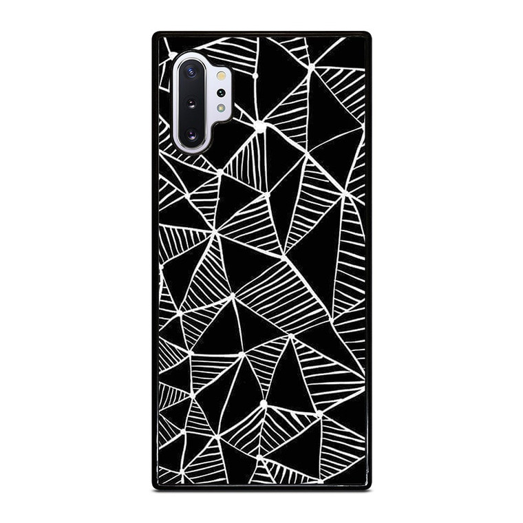 DARK TRIANGLE PATTERN Samsung Galaxy Note 10 Plus Case Cover
