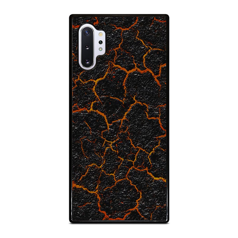 CRACKED LAVA TEXTURE Samsung Galaxy Note 10 Plus Case Cover