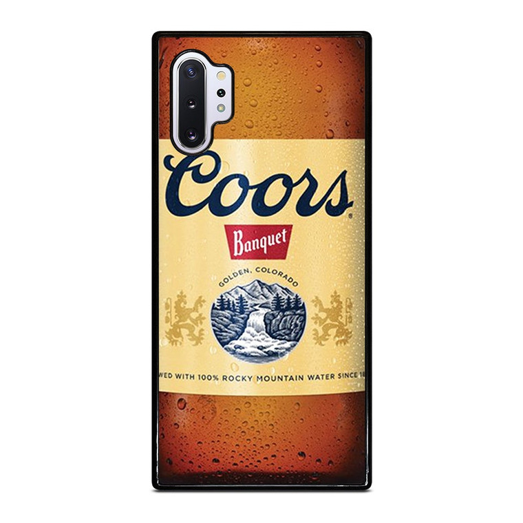 COORS BANQUET BEER BOTTLE Samsung Galaxy Note 10 Plus Case Cover