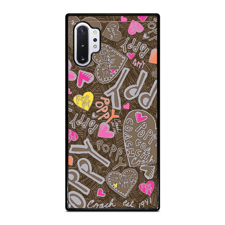 COACH NEW YORK NEW POOPY Samsung Galaxy Note 10 Plus Case Cover