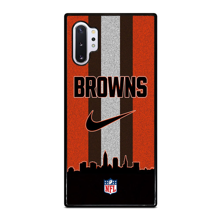 CLEVELAND BROWNS NIKE STRIPE Samsung Galaxy Note 10 Plus Case Cover