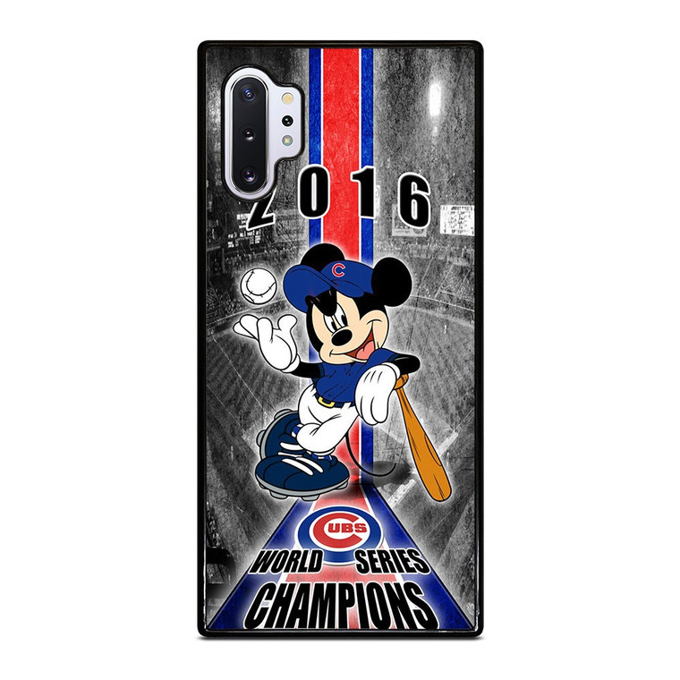 CHICAGO CUBS MICKEY MOUSE Samsung Galaxy Note 10 Plus Case Cover
