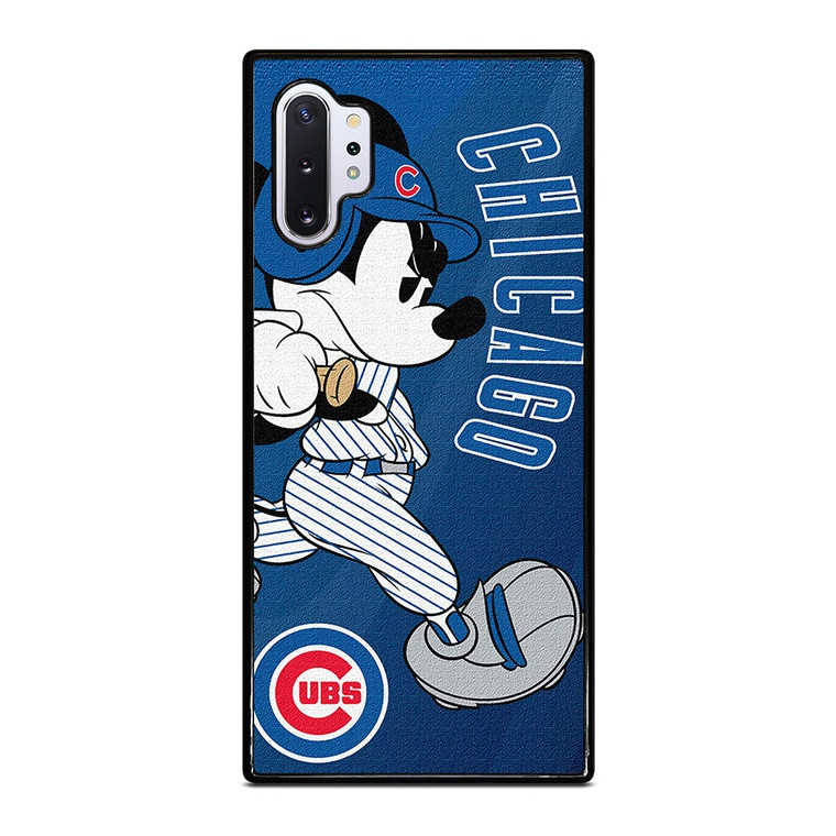 CHICAGO CUBS LOGO MICKEY MOUSE Samsung Galaxy Note 10 Plus Case Cover