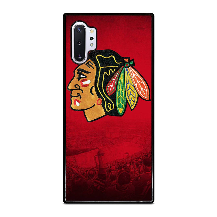 CHICAGO BLACKHAWKS NHL ICON Samsung Galaxy Note 10 Plus Case Cover