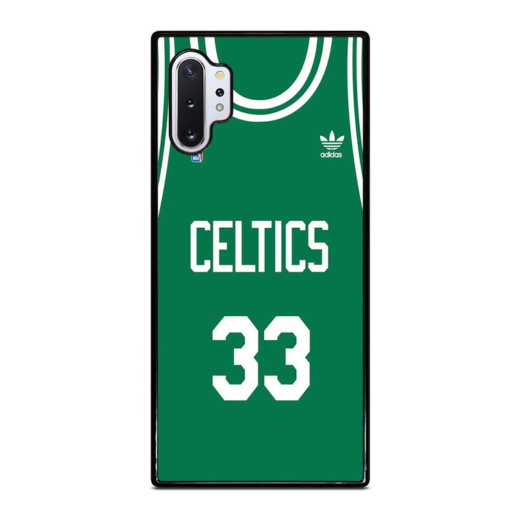 BOSTON CELTICS LARRY BIRD 33 JERSEY Samsung Galaxy Note 10 Plus Case Cover