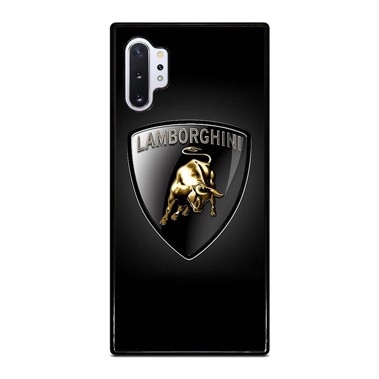 BLACK LAMBORGHINI LOGO Samsung Galaxy Note 10 Plus Case Cover