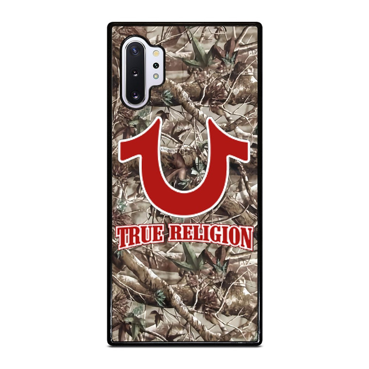 BIG BUDDHA TRUE RELIGION CAMO LOGO Samsung Galaxy Note 10 Plus Case Cover