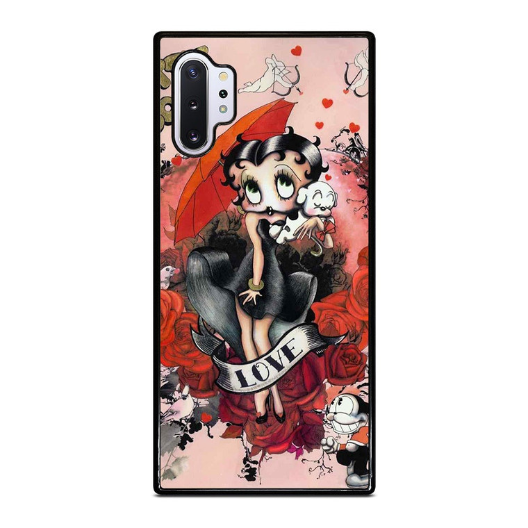 BETTY BOOP LOVE CARTOON Samsung Galaxy Note 10 Plus Case Cover