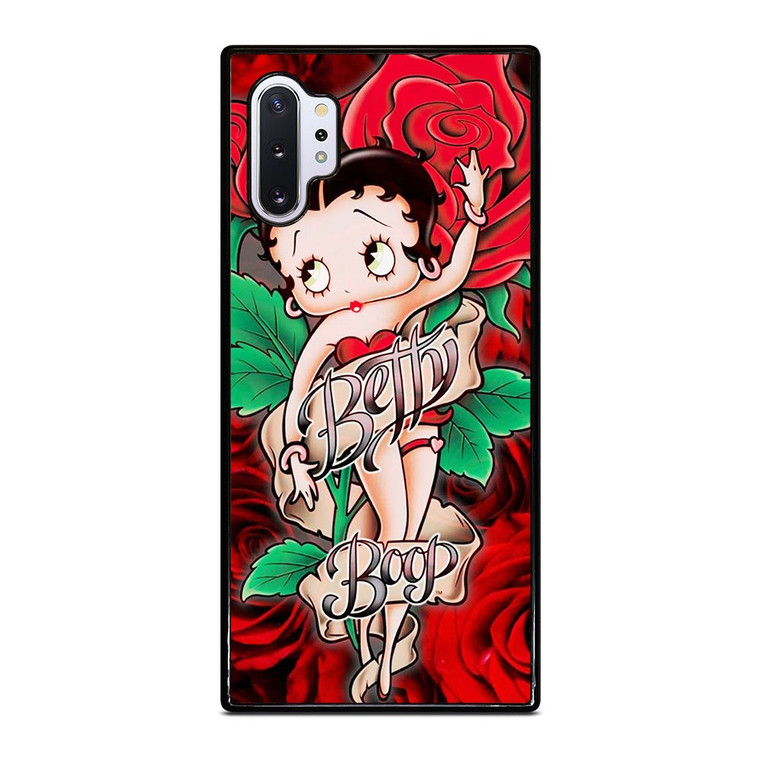 BETTY BOOP FLORAL Samsung Galaxy Note 10 Plus Case Cover